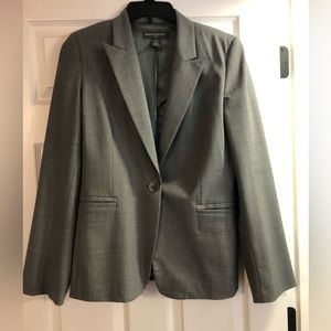 Gray Banana Republic blazer.  Size 12